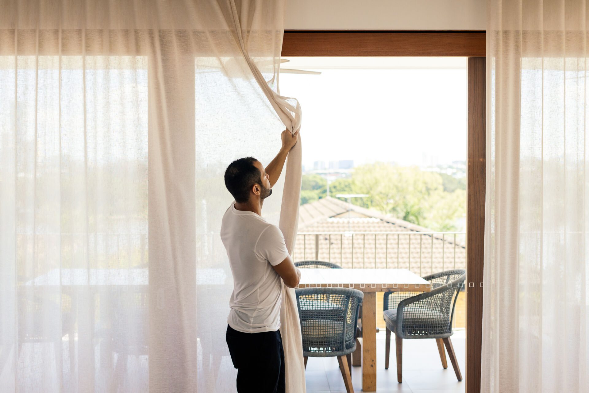 Melbourne cleaner working in a Family Clean regular client's home
